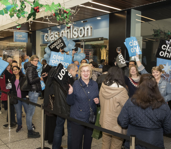 Opening in Ealing: Clas Ohlson becomes increasingly available toour customers, Mark Gregory says. Opening in Ealing: Clas Ohlson becomes increasingly available toour customers, Mark Gregory says.